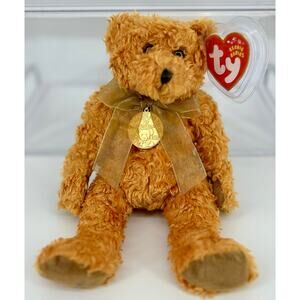 Ty Beanie Baby Teddy the Bear, NWT